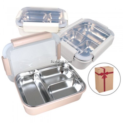 LLS PP Stainless Steel Lunch Box
